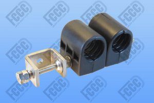 2 way feeder clamp for 7/8 inch cable
