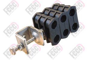 Twin 6 Feeder ½ LCF Cable Clamp
