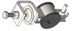 Radio Cable Clamps (Rotary)