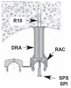 Cable clamps for radiating cables