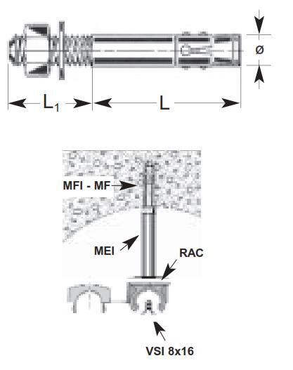 Cable clamps for radiating cables