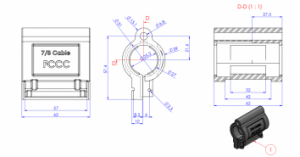 Grounding Kits - 7⁄8" Andrew Design