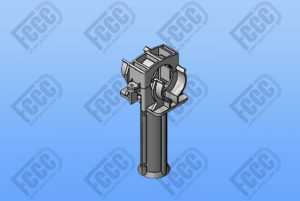 Cable clamps for radiating cables