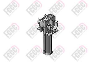 Cable clamps for radiating cables