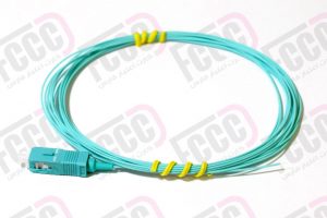 Simplex-Fiber-Optic-Pigtail,-Multi-mode,-0.9mm