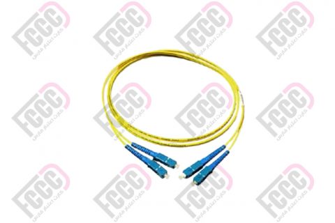 Single Mode, Duplex, Indoor Fiber Optic Patch Cord