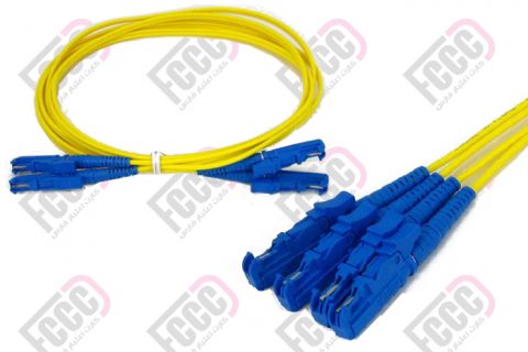 e2000 duplex fiber optic patch -cord