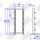 open -frame rack drawing