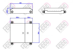 Indoor Wall mount-drawing