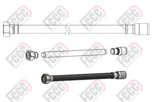 1/2″ Jumper Cable, 4.3/10 male-n type male